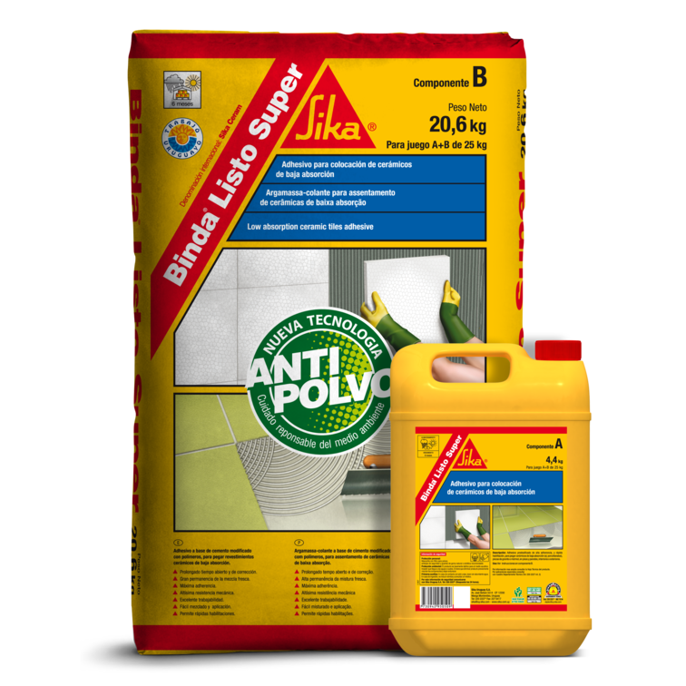 ¿Necesita un adhesivo especial para mármol? - Binda® Listo Super