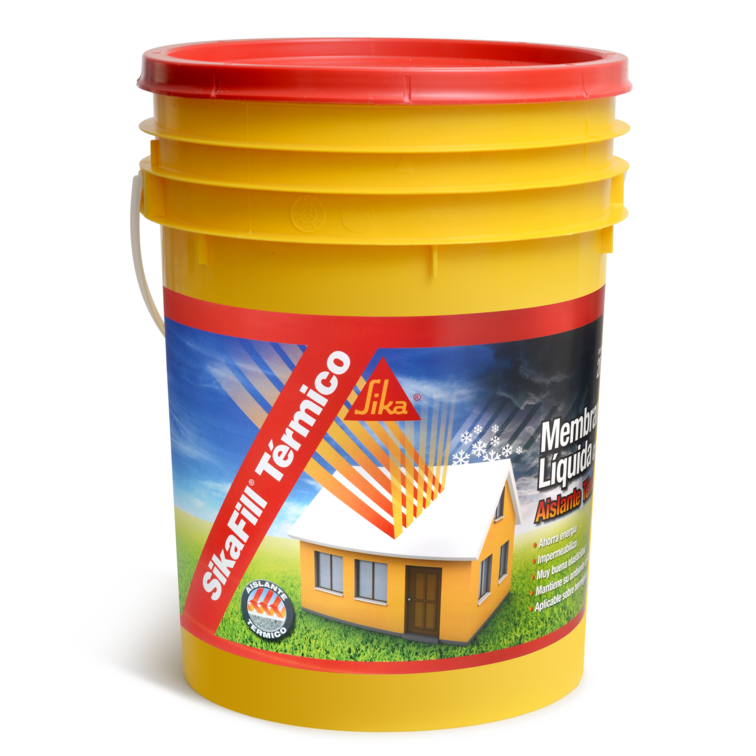 ¿Impermeabilizar cubiertas y en climas cálidos reducir la temperatura al interior de la edificación? - SikaFill® Térmico