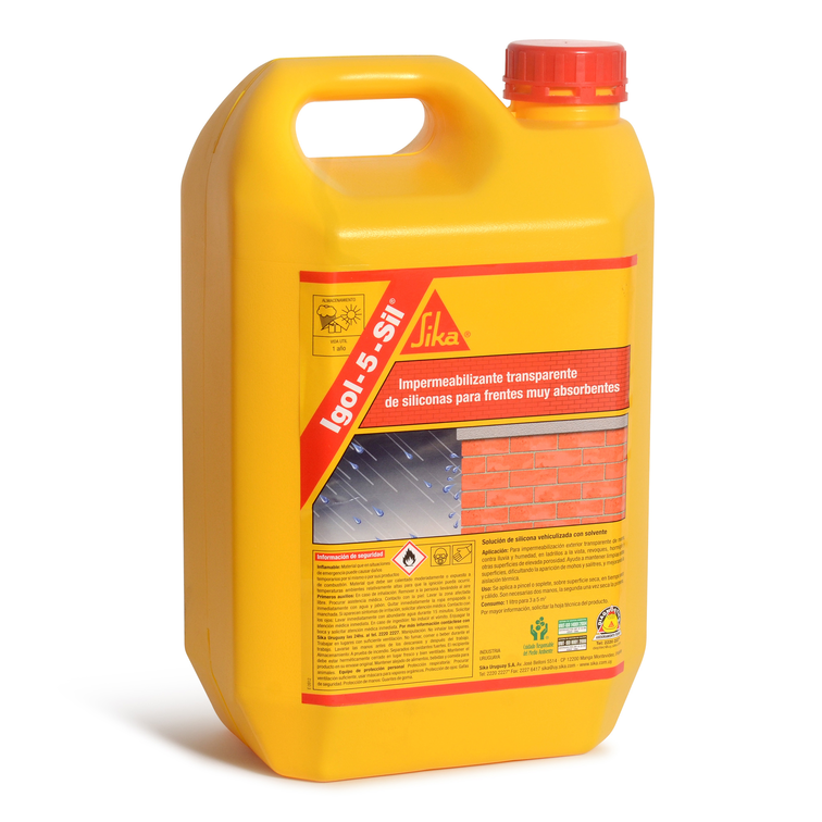 ¿Impermeabilizar y proteger fachadas de ladrillo? - Igol®-5 Sil