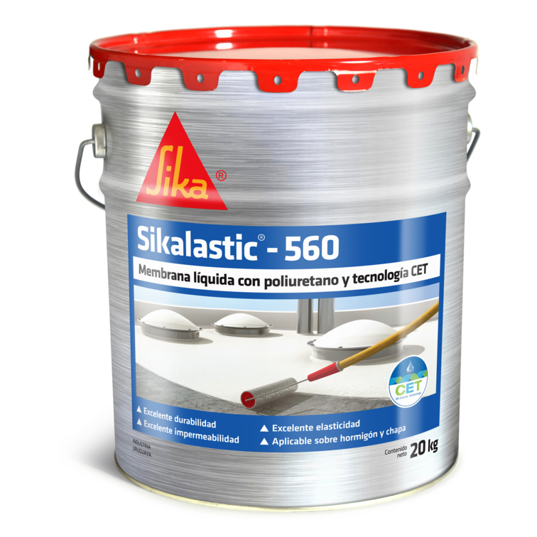 ¿Un impermeabilizante de cubiertas disponible en varios colores? - Sikalastic®-560